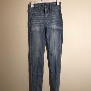 Size 0 skinny american eagle jeans